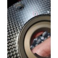 CNC Racing Carbon Fiber Gas Cap Flange - Factory defect - for Ducati Multistrada V4 / 1200 / 1260 / 950, Diavel 1260, and Hypermotard 950